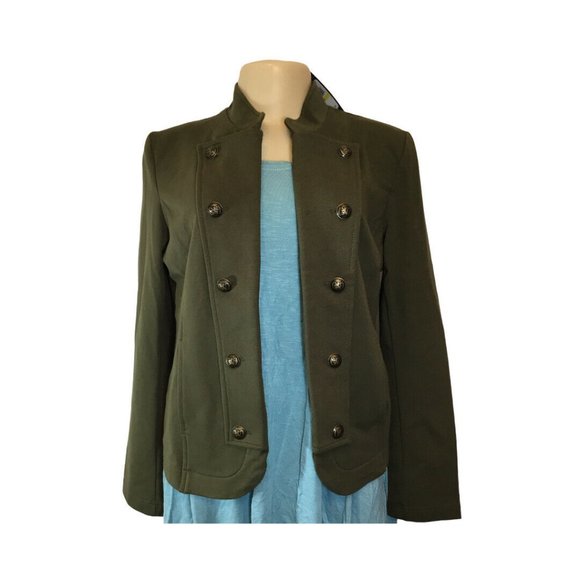 TOMMY HILFIGER Women's Military Band Jacke… - Picture 4 of 10